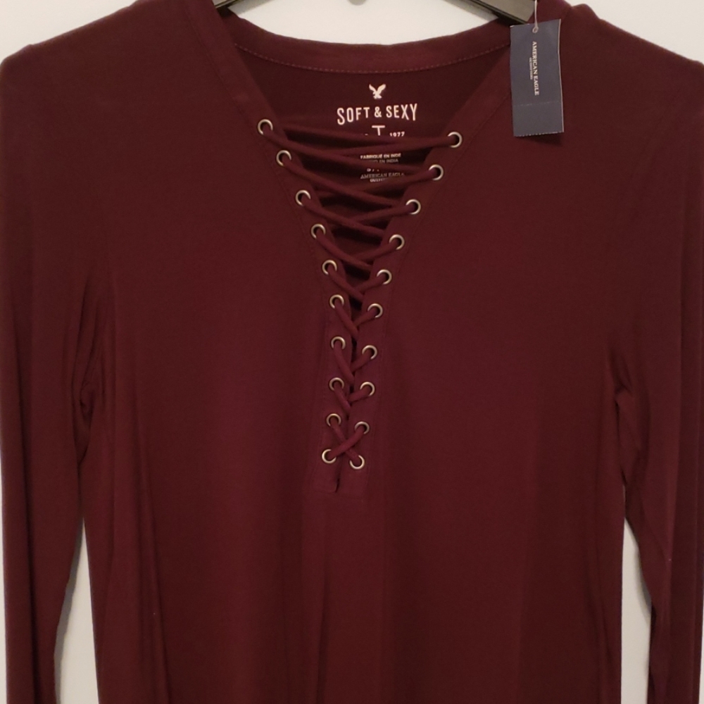 Soft and sexy long sleeve top